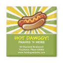 Hot Dawg Promotional Magnet