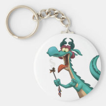 Hot Dog on a Stick Keychain
