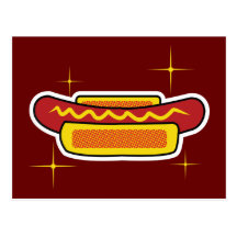 Hot Dog Postcards
