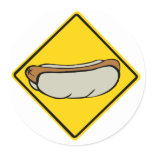 HOT DOG ROAD SIGN 1