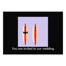Hot Dog Wedding Invite