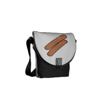 Hot Dogs Courier Bags