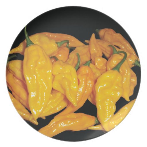Chilli Pepper Dinner Plates, Chilli Pepper Party Plates