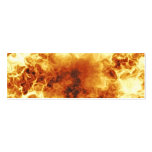 Hot Fiery Exploding Flames business cards