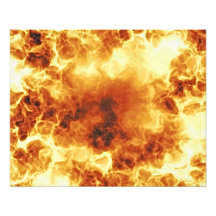 Hot Fiery Exploding Flames Photo