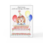 Hot Flash Birthday cards