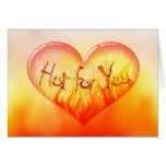 Hot for You Greeting Cards