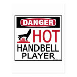 Hot Handbell Player Post Cards