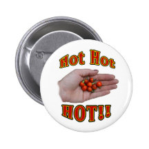 Hot Hot HOT Cascabel Peppers in Hand Button
