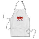 hot, hot, hot, hot chilli cooking apron