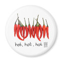 hot, hot, hot, hot chilli magnet
