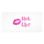 HOT HOT HOT LIPS by SHARON SHARPE photo cards