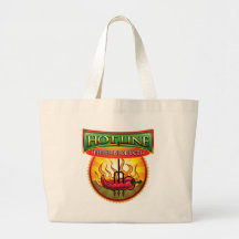 Hot Line Pepper Products Tote Bags