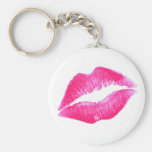 HOT LIPS by SHARON SHARPE Keychain