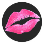 HOT LIPS by SHARON SHARPE Stickers