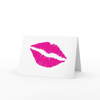 Hot Lips Greeting Cards by valentinesgifts