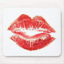 Hot Lips Mouse Mat