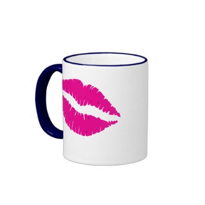 Hot Lips Mug by valentinesgifts
