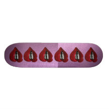 HOT LIPS SKATEBOARD