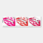 Hot Lips - The Pinks Bumper Sticker