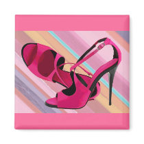 Hot Momma's Hot Pink Pumps