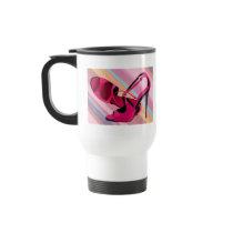 Hot Momma's Hot Pink Pumps Coffee Mug