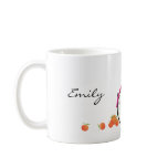 Hot PInk Bicycle with Oranges mugs
