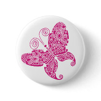 Hot Pink Butterfly