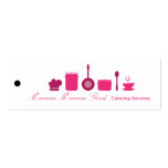 Hot Pink Catering Business Product Hang Tag Label