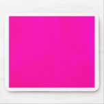 Hot Pink Color Only - The World Without Design Mousepad