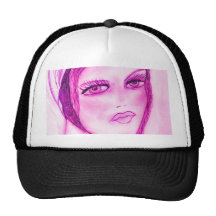 hot pink flapper hat
