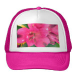 Hot Pink Flowers Purple Alstroemeria Trucker Hats