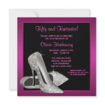 Hot Pink Glitter High Heels Womans 50th Brithday
