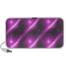Hot Pink Lights Doodle Speaker