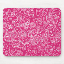 Hot Pink Mousepads