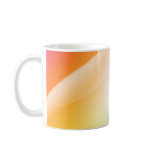 Hot pink orange neon mug