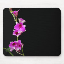 hot pink orchids mouse mat
