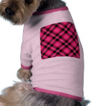 Hot Pink Plaid, Punk, Emo, or Preppy pet clothing