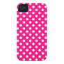 Hot Pink Polka Dot Iphone 4/4S Case