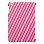 Hot Pink Stripes Cover For The iPad Mini