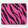 Hot Pink Zebra Print Mouse Pad