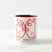 HOT PROPERTY , B-L-DING MUG