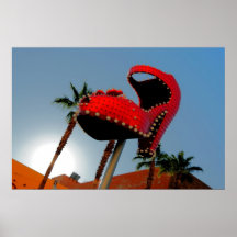 HOT RED SHOE POSTERS