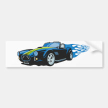 Hot Rod Bumper Sticker