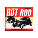 Hot Rod - Classic American Sports Car Postcard