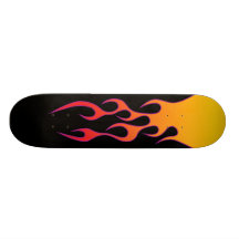 Hot Rod Flame Skate Board Deck