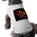 Hot Rod Flames Doggie Shirt pet clothing