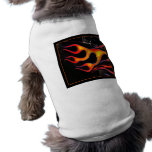 Hot Rod Flames Doggie Shirt pet clothing