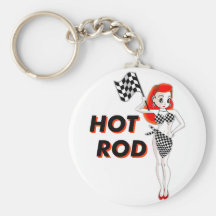 Hot Rod Keychain