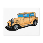 Hot Rod (Orange) Postcard